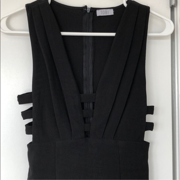 Tobi Black Sleeveless Mini Dress - Picture 3 of 7